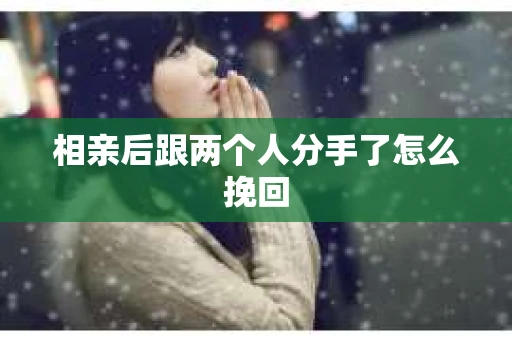 相亲后跟两个人分手了怎么挽回