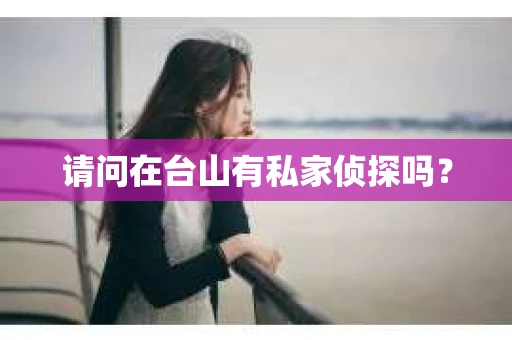 请问在台山有私家侦探吗？