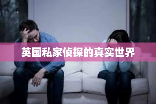 英国私家侦探的真实世界