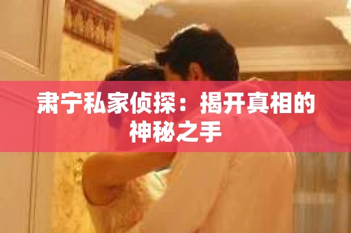 肃宁私家侦探：揭开真相的神秘之手