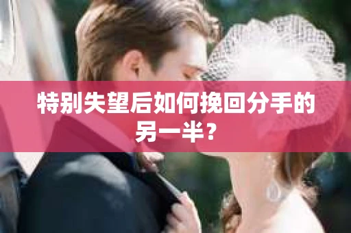 特别失望后如何挽回分手的另一半？