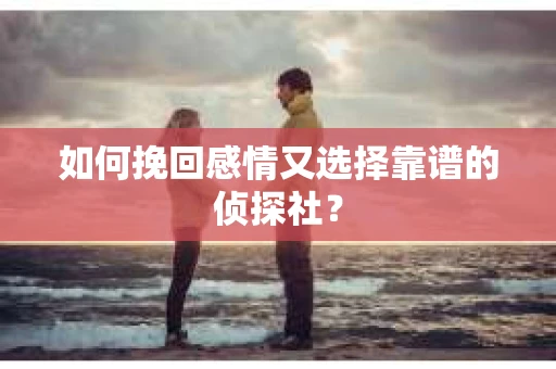 如何挽回感情又选择靠谱的侦探社? 如何挽回感情又选择靠谱的侦探社?