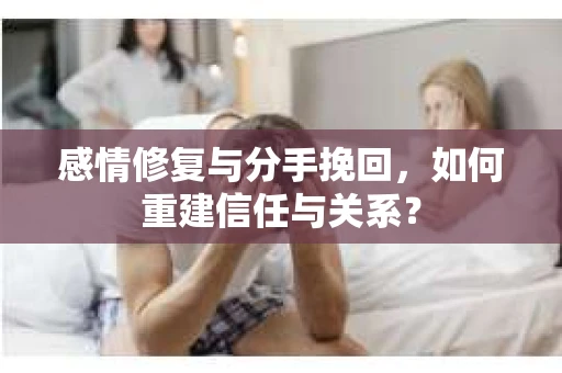 感情修复与分手挽回，如何重建信任与关系？
