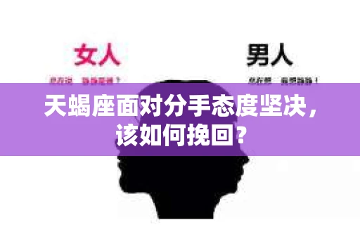 天蝎座面对分手态度坚决，该如何挽回？