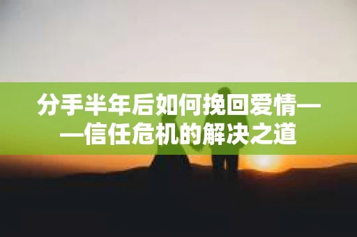分手半年后如何挽回爱情——信任危机的解决之道
